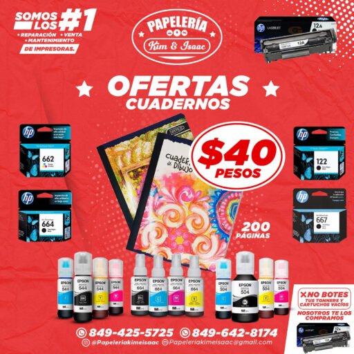 Ofertas Cuadernos