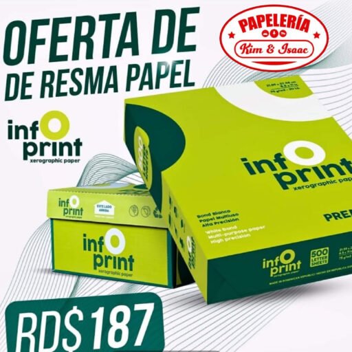 Oferta Resma Papel InfoPrint