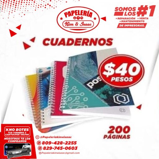 Cuadernos Escolares