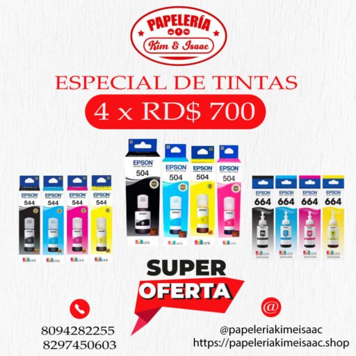 Especial de Tintas Epson